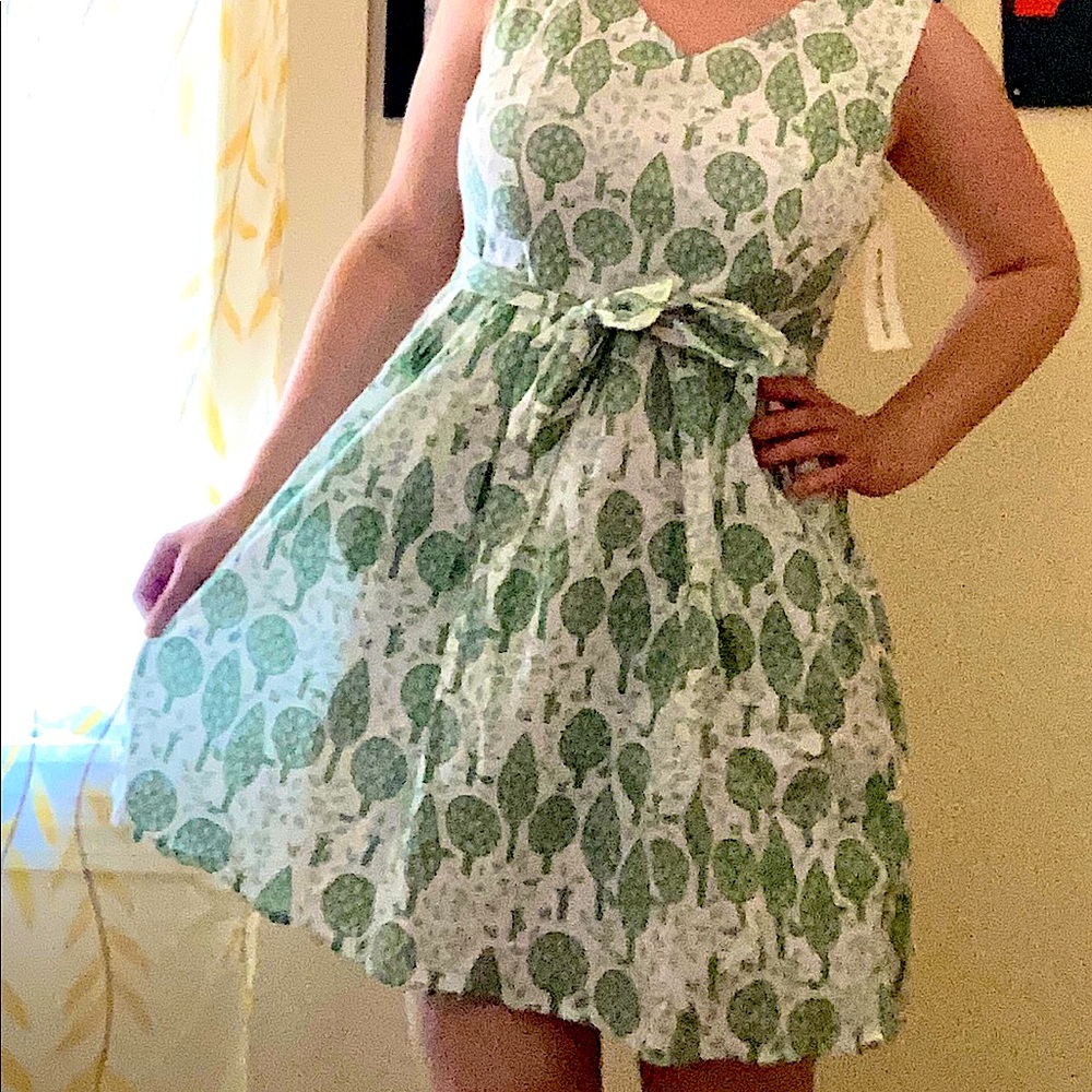Sm wardrobe dress with adorable woodland print